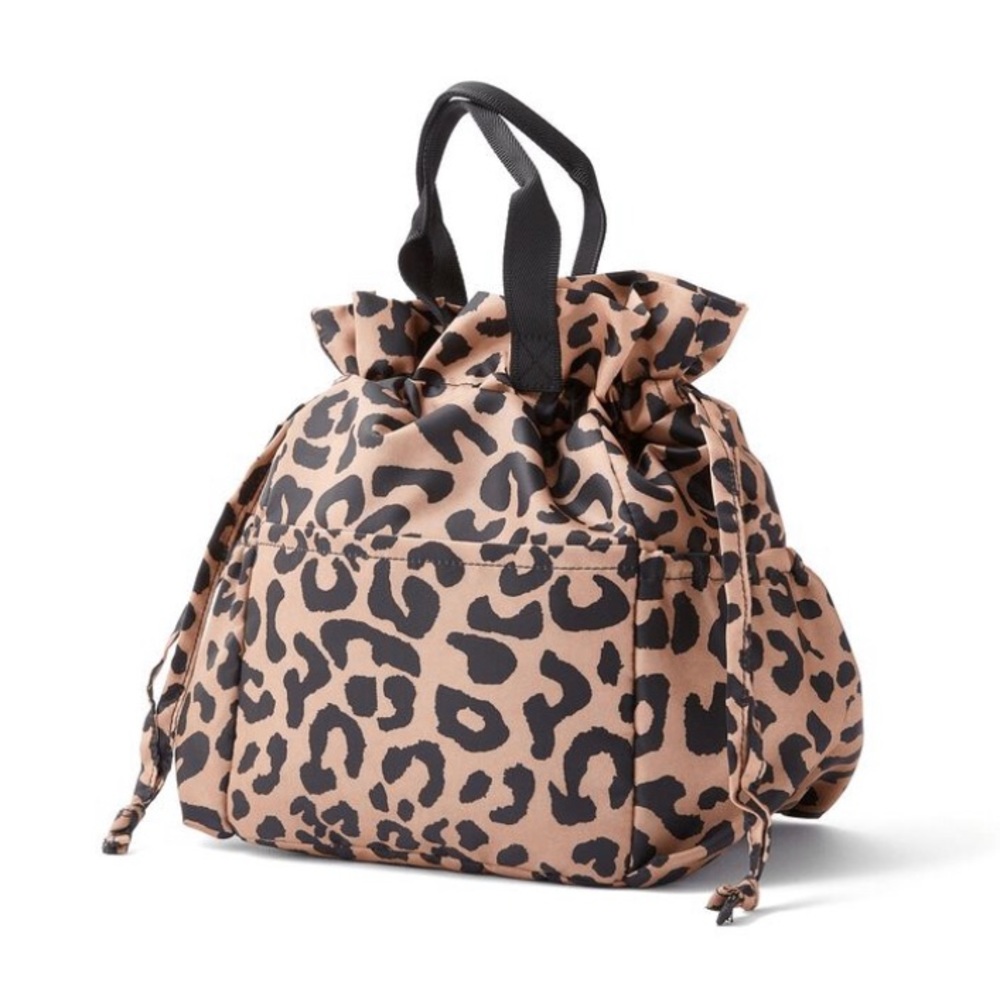 NWT lunch cooler tote leopard print